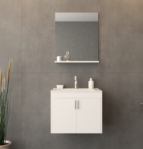 ETNA BAHTROOM CABINET 65 CM WHITE