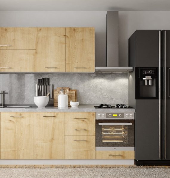 RUYA SAPPHIRE-WHITE 250 CM KITCHEN CABINET