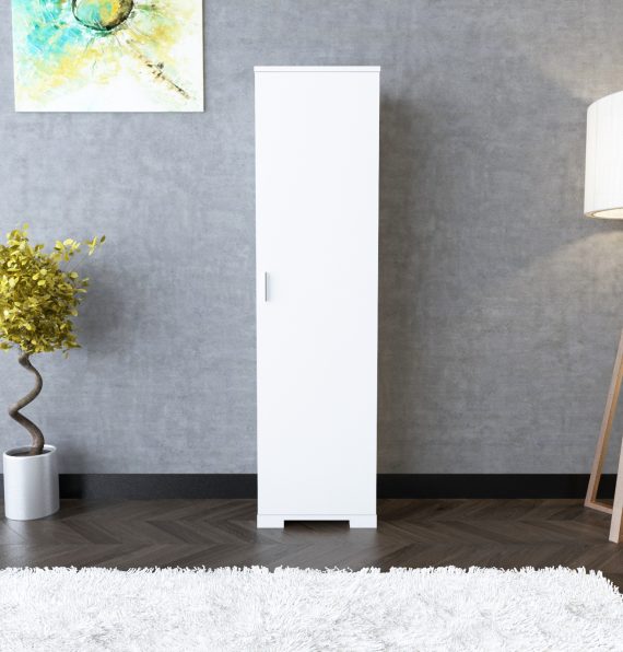 ATLANTIC PRACTICAL STORAGE CABINET WHITE